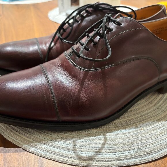 Church's Dubai Oxfords, UK 10 (Fits US 11-11.5) - Gorgeous Burgundy - Picture 1 of 6